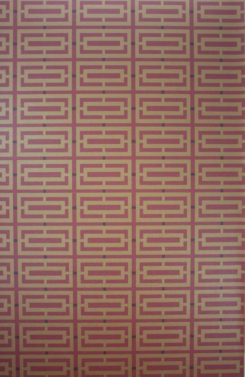 Osborne & Little | Kikko Trellis Vinyl wallcovering - W6330-06
