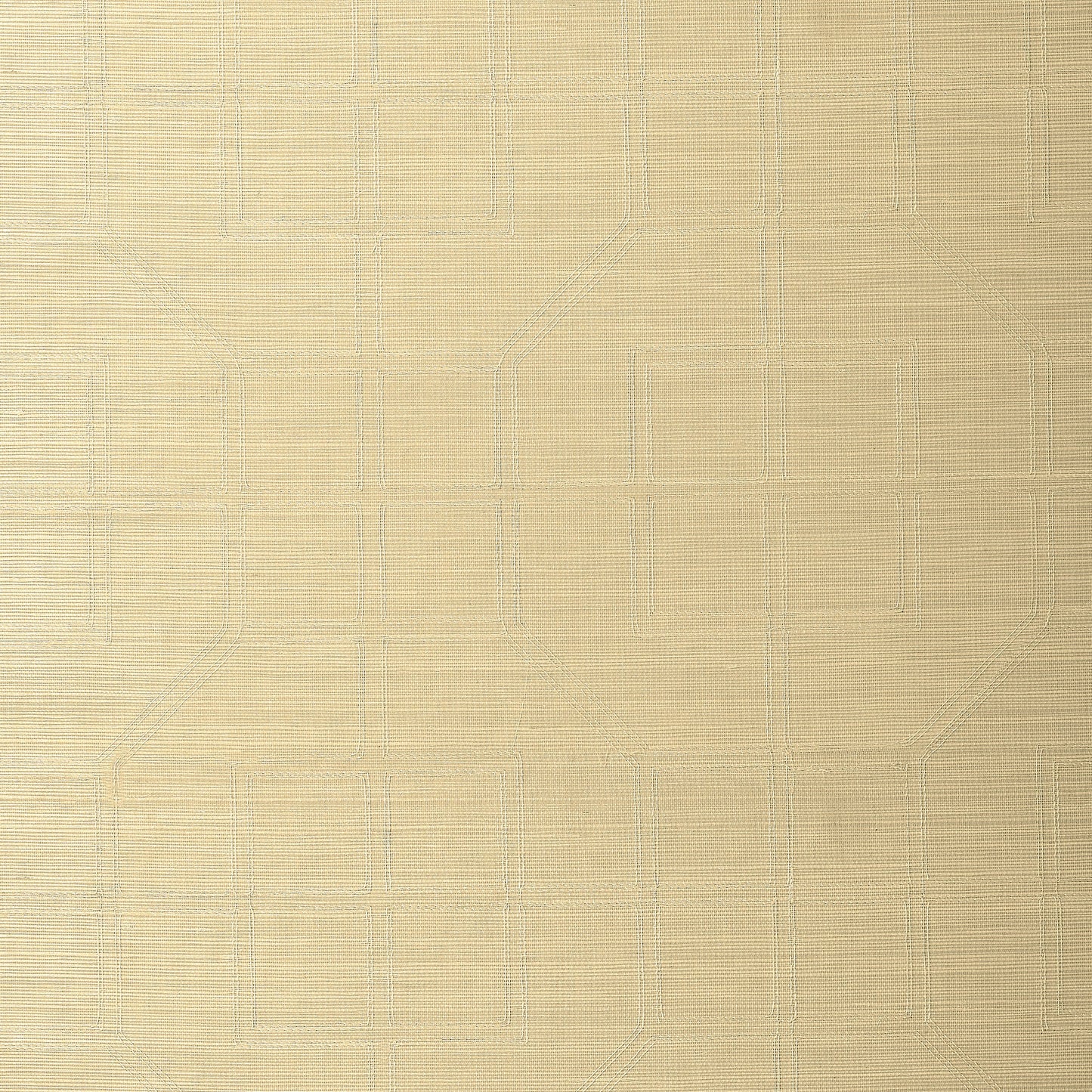 Schumacher | Linyi Embroidered Fret Sisal wallcovering - 5003550