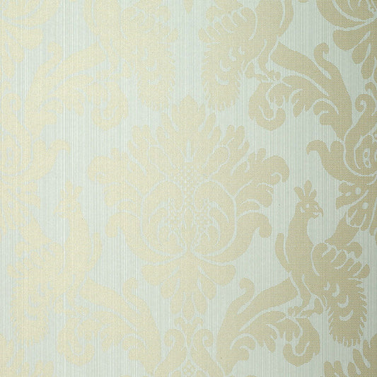 Schumacher | Valette Strie Damask wallcovering - 5003662