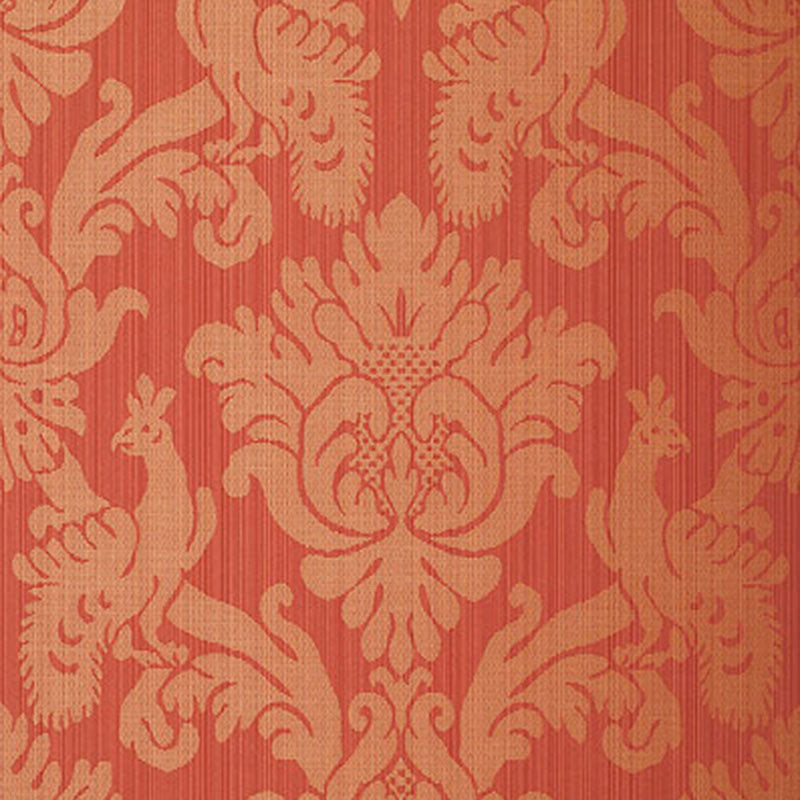 Schumacher | Valette Strie Damask wallcovering - 5003664