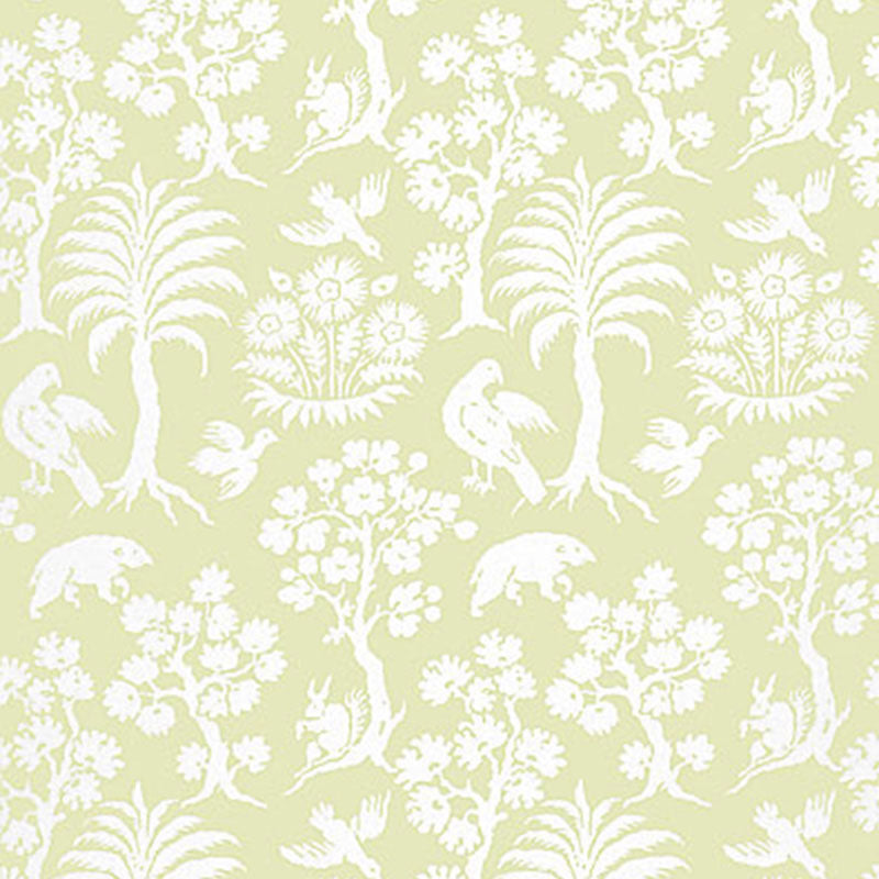 Schumacher | Palm Damask wallcovering - 5004352
