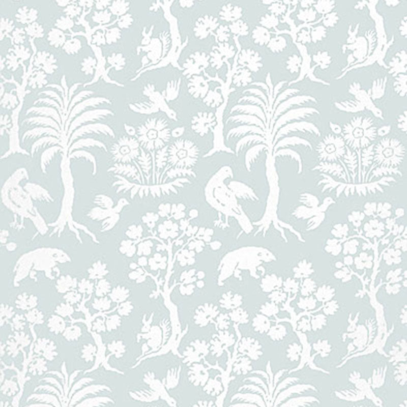 Schumacher | Palm Damask wallcovering - 5004353