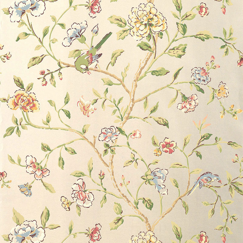 Schumacher | Annabelle Vine wallcovering - 5004404