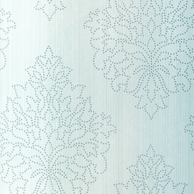 Schumacher | Beaded Damask wallcovering - 5005661