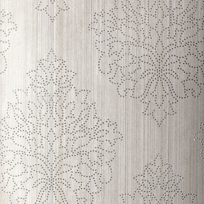 Schumacher | Beaded Damask wallcovering - 5005662