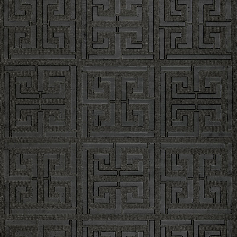 Schumacher | Greek Key Sisal wallcovering - 5005692