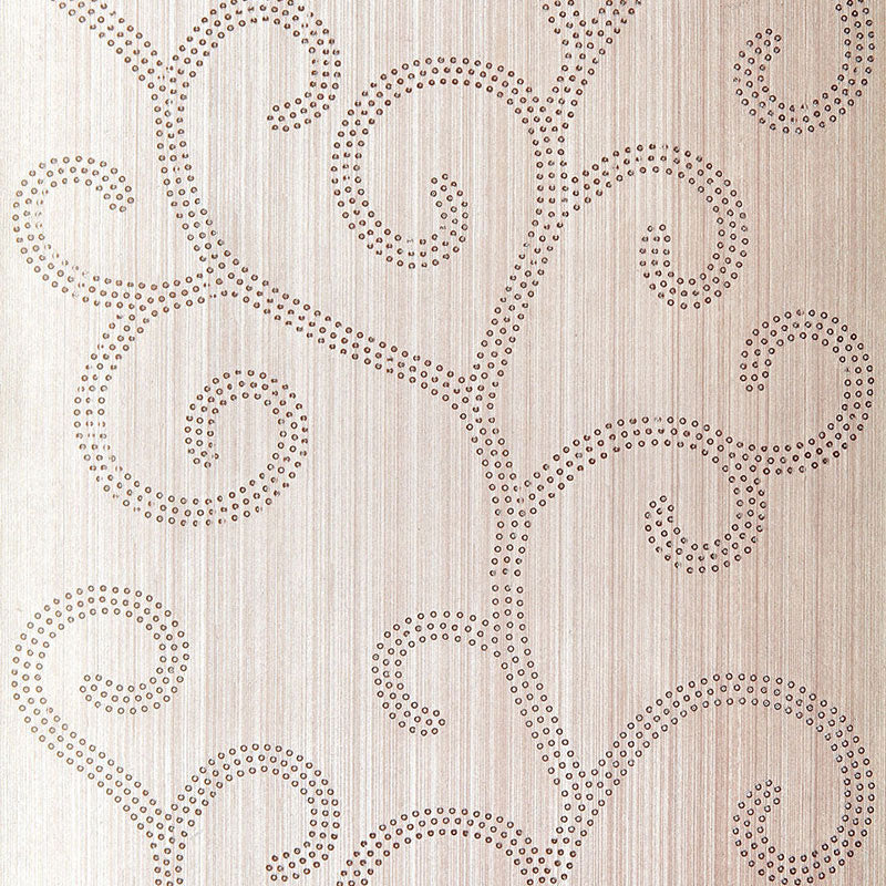 Schumacher | Raindrop Scroll wallcovering - 5005700