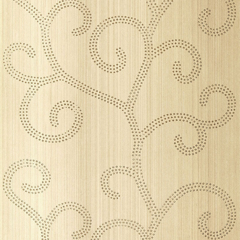 Schumacher | Raindrop Scroll wallcovering - 5005702