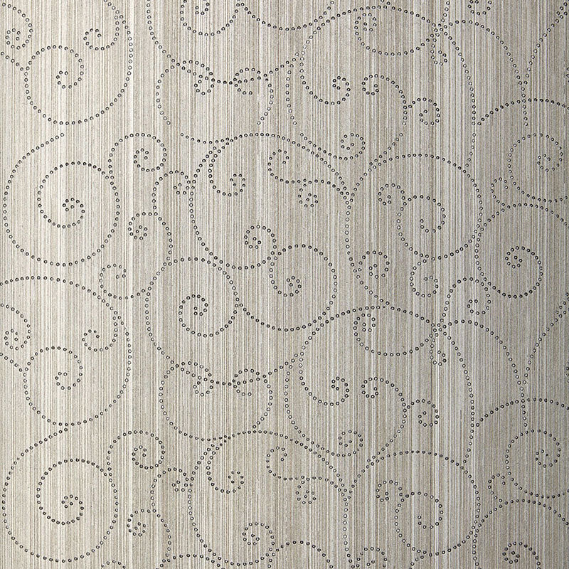 Schumacher | Beaded Scroll wallcovering - 5005721