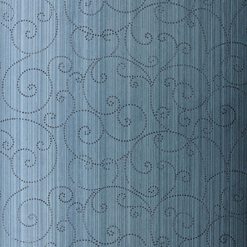 Schumacher | Beaded Scroll wallcovering - 5005722