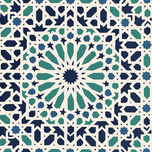 Schumacher | Nasrid Palace Mosaic wallcovering - 5005960