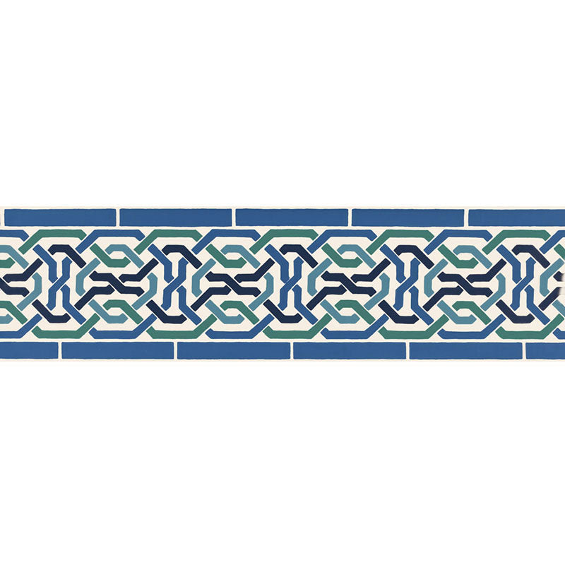 Schumacher | Darro Mosaic Border wallcovering - 5006020