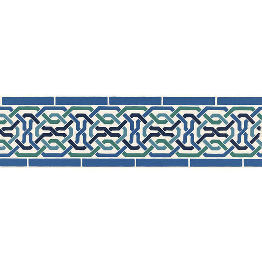 Schumacher | Darro Mosaic Border wallcovering - 5006020