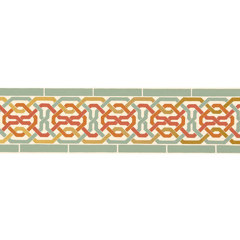 Schumacher | Darro Mosaic Border wallcovering - 5006022