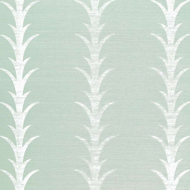 Schumacher | Acanthus Stripe Sisal wallcovering - 5006053