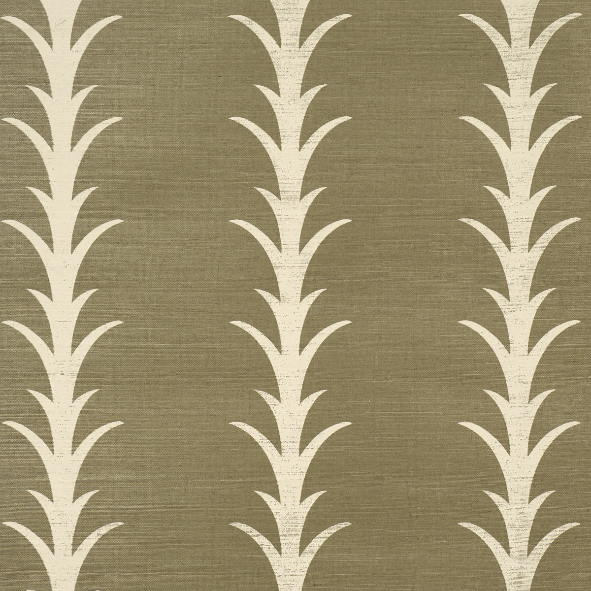 Schumacher | Acanthus Stripe Sisal wallcovering - 5006057
