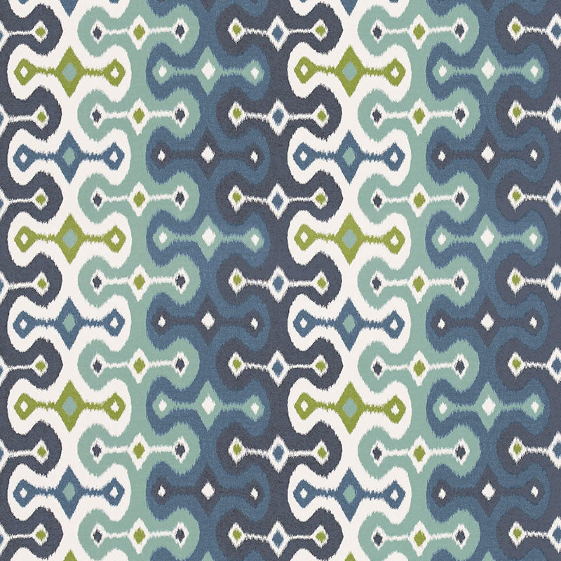 Schumacher | Darya Ikat Sidewall wallcovering - 5006652