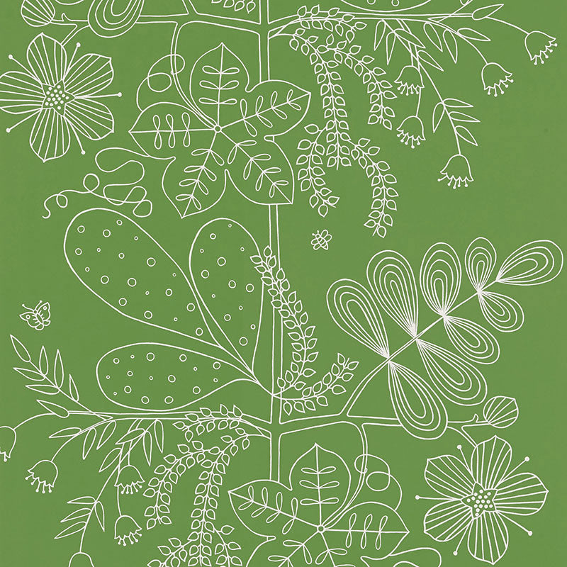 Schumacher | Blommen wallcovering - 5007492