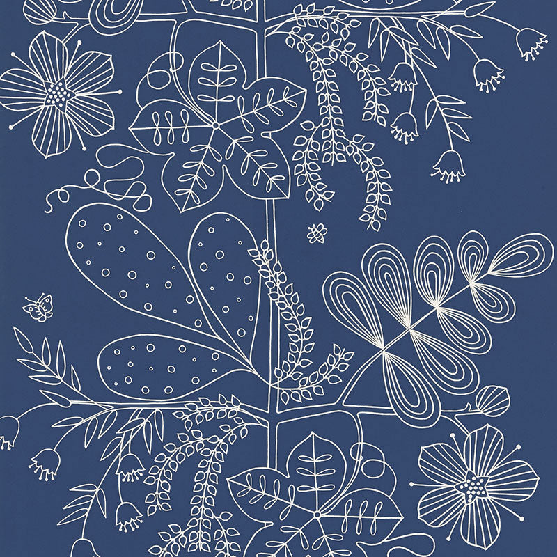 Schumacher | Blommen wallcovering - 5007493