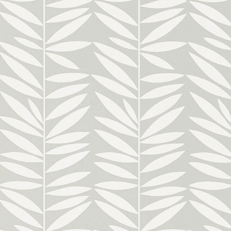 Schumacher | Leaf Stripe wallcovering - 5007510