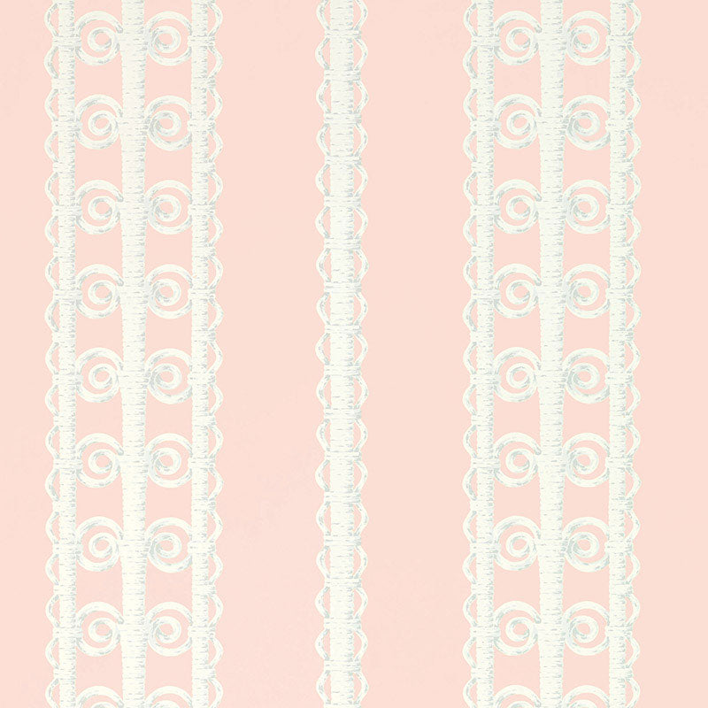 Schumacher | Wicker Stripe wallcovering - 5007721