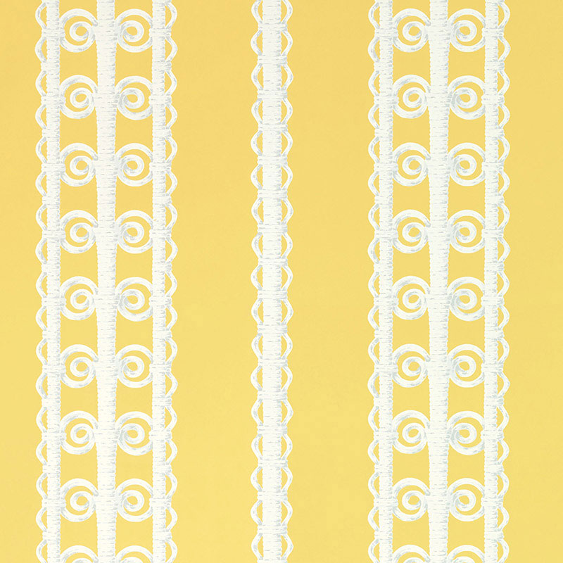 Schumacher | Wicker Stripe wallcovering - 5007722