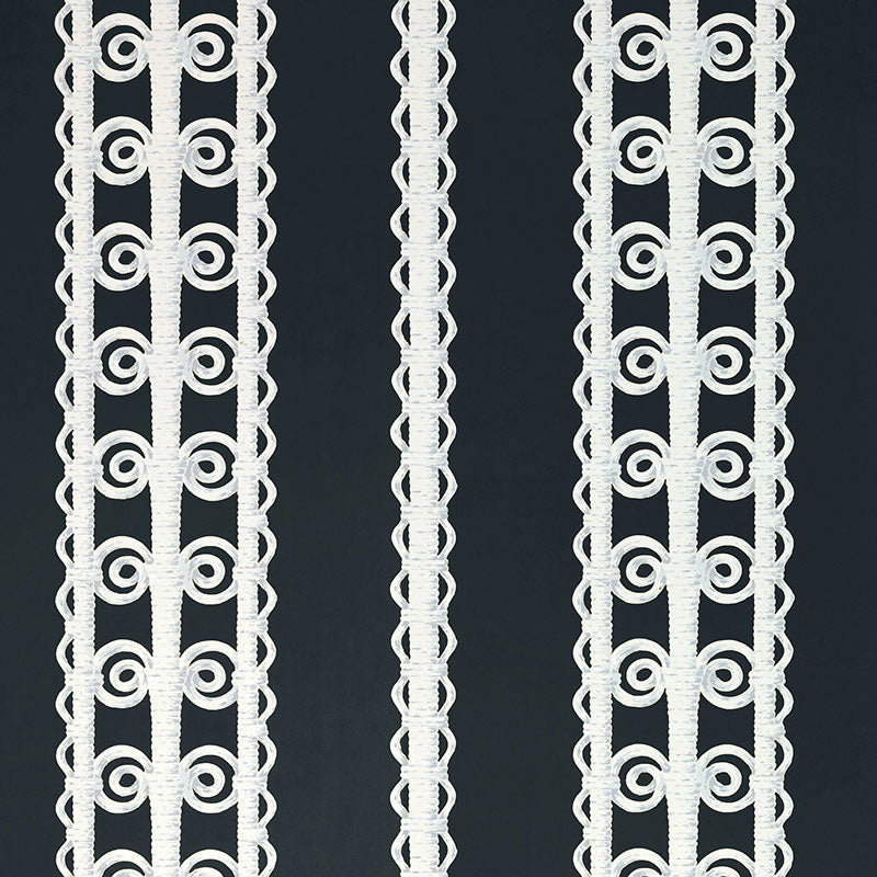 Schumacher | Wicker Stripe wallcovering - 5007724