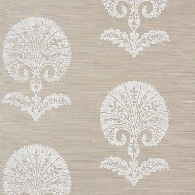 Schumacher | Ottoman Flower Sisal wallcovering - 5008210