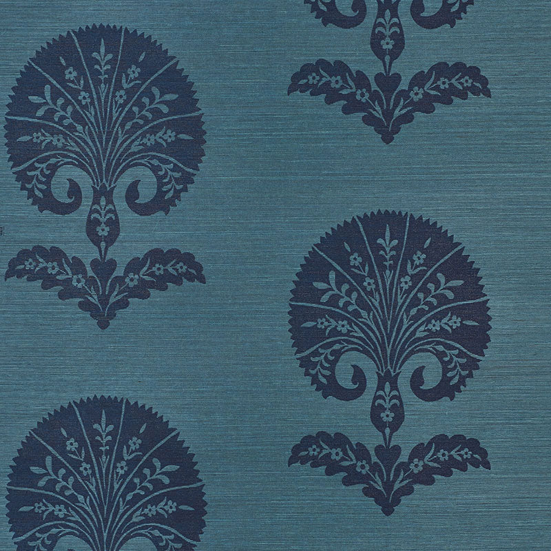 Schumacher | Ottoman Flower Sisal wallcovering - 5008212