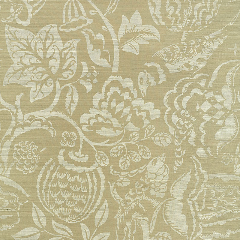 Schumacher | Uccello Sisal wallcovering - 5008261