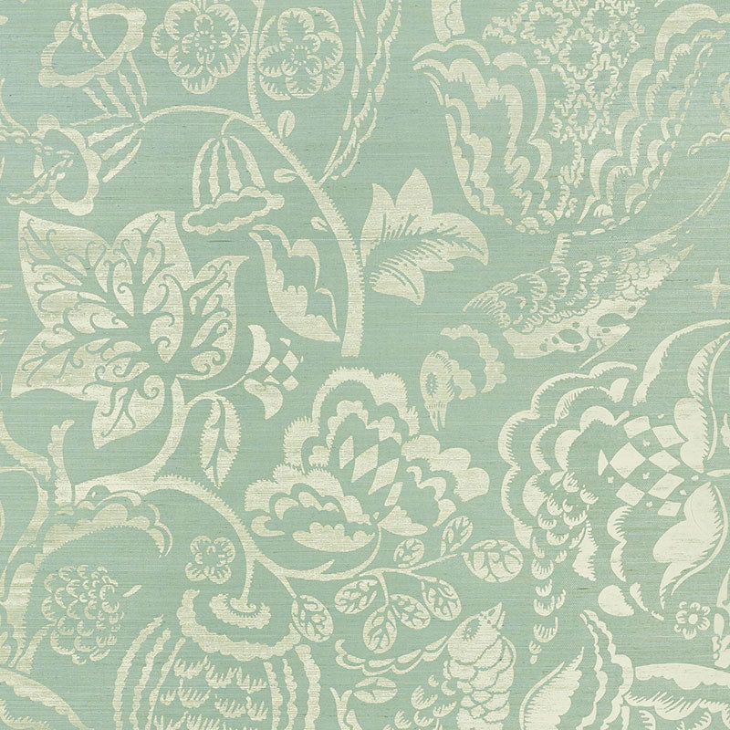 Schumacher | Uccello Sisal wallcovering - 5008262