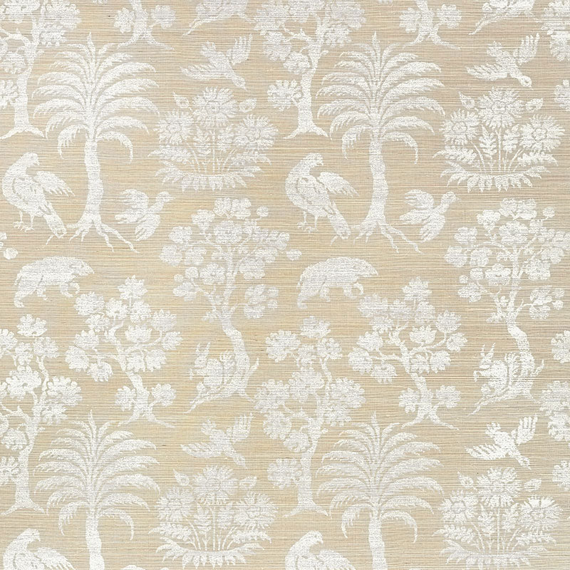 Schumacher | Woodland Silhouette Sisal wallcovering - 5008281