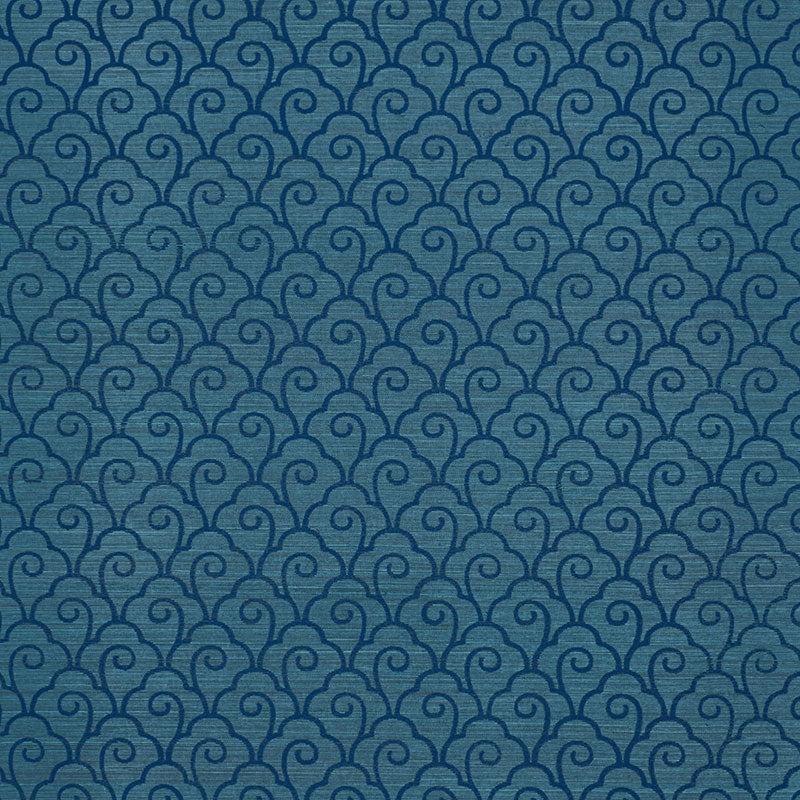 Schumacher | Scallop Filigree Sisal wallcovering - 5008300