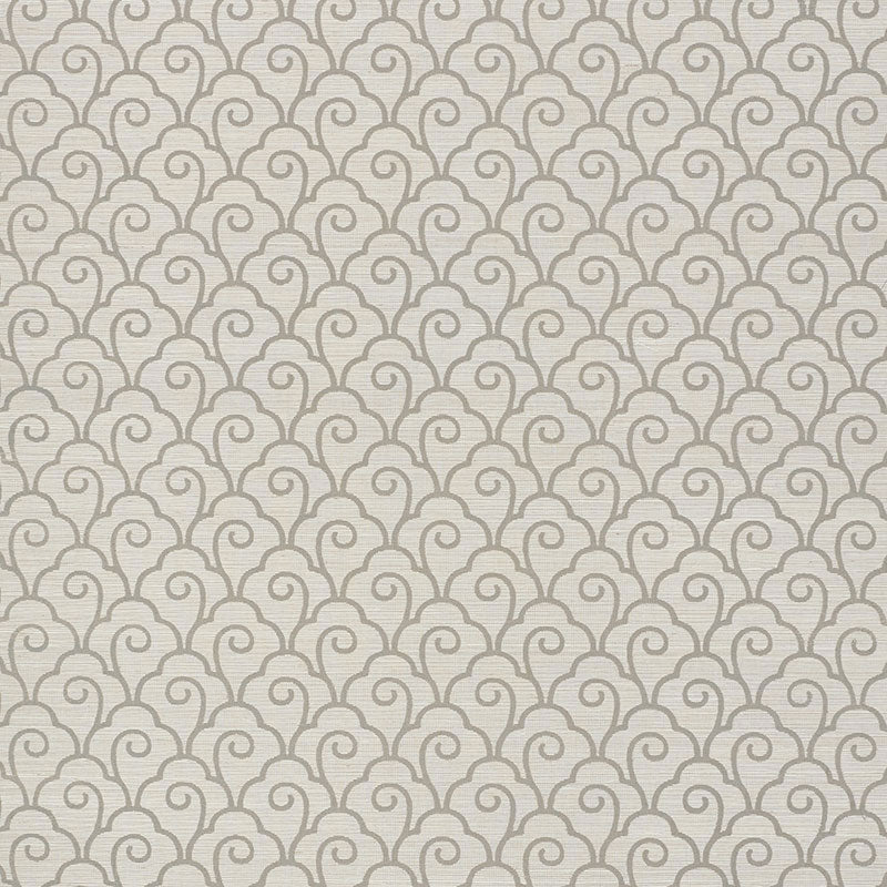 Schumacher | Scallop Filigree Sisal wallcovering - 5008303