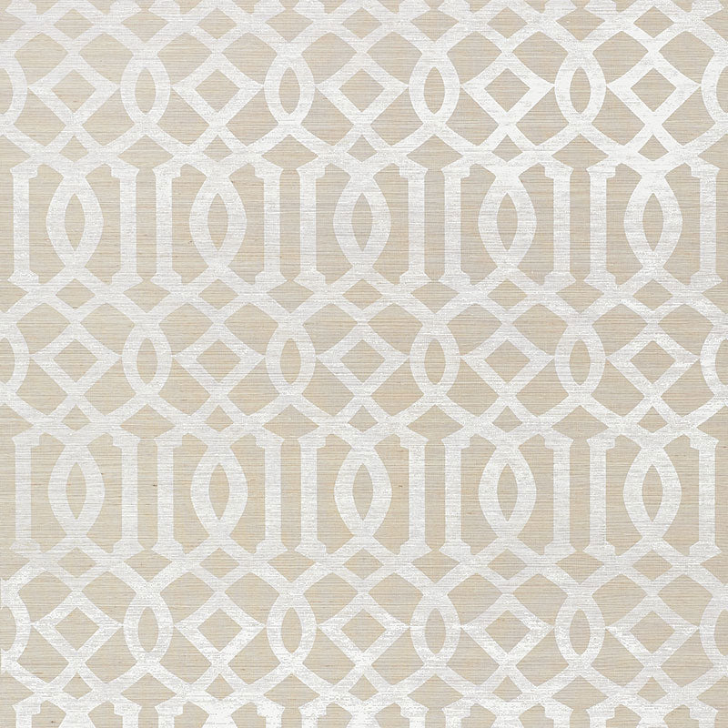 Schumacher | Imperial Trellis Sisal wallcovering - 5008351