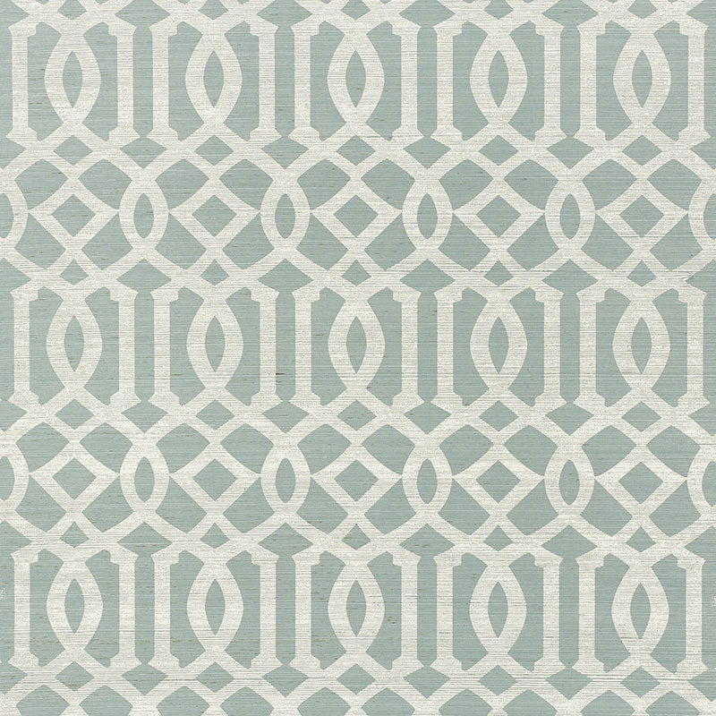 Schumacher | Imperial Trellis Sisal wallcovering - 5008352