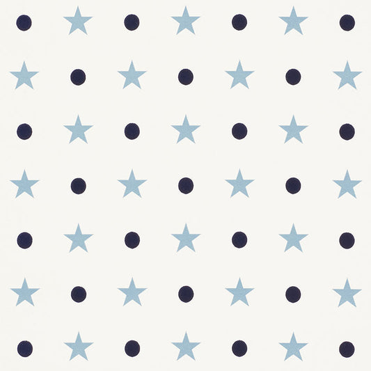 Schumacher | Etoiles et Points wallcovering - 5008550