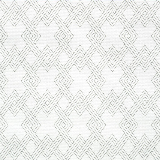 Schumacher | Hix Embroidered Paperweave wallcovering - 5008950