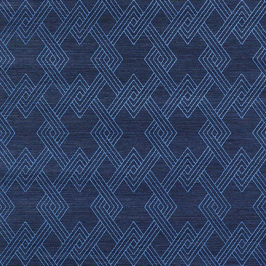 Schumacher | Hix Embroidered Sisal wallcovering - 5008970