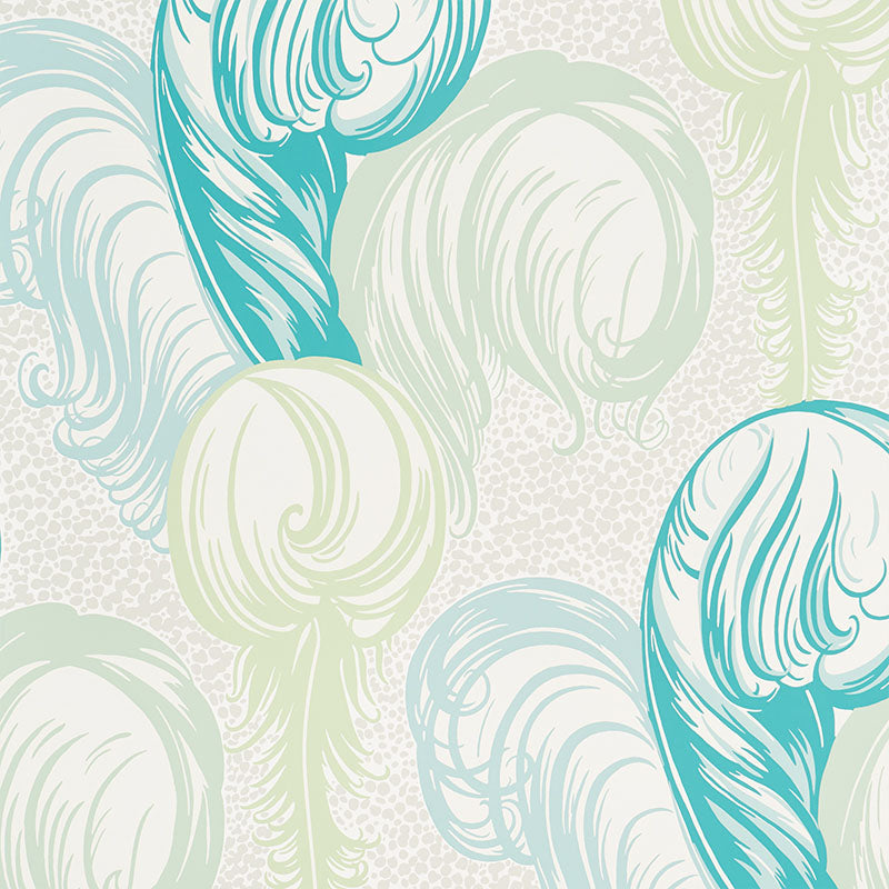 Schumacher | Plumes wallcovering - 5009152