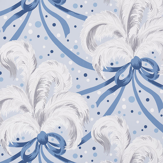 Schumacher | Plumes et Rubans wallcovering - 5009180