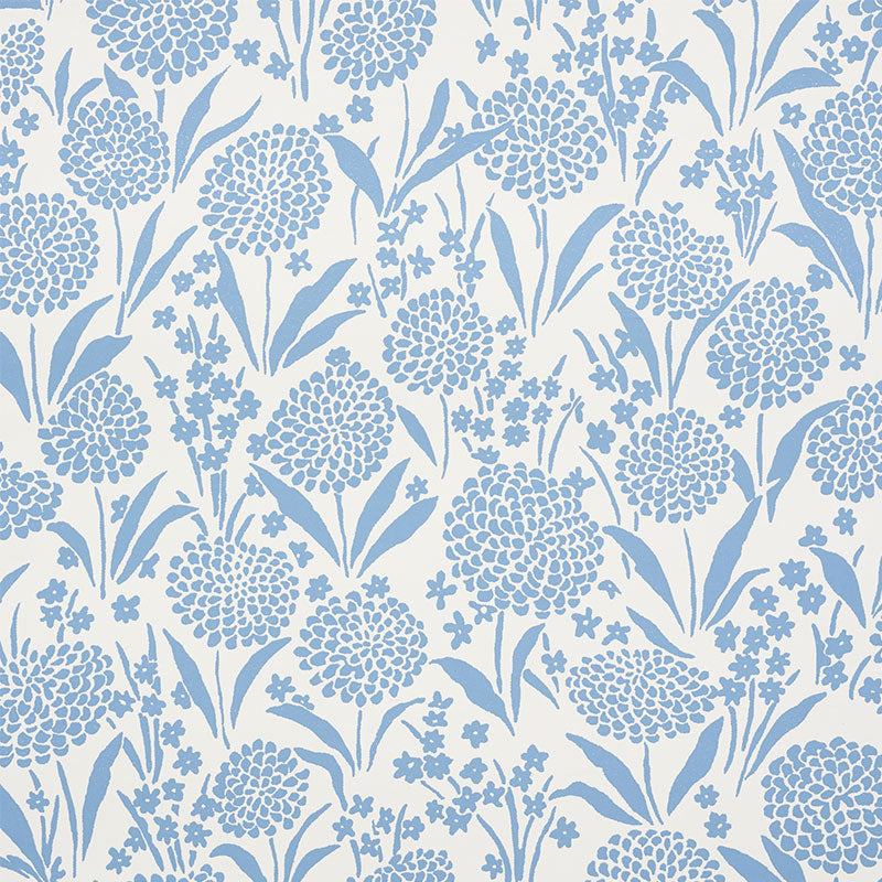 Schumacher | Chrysanthemum wallcovering - 5009550