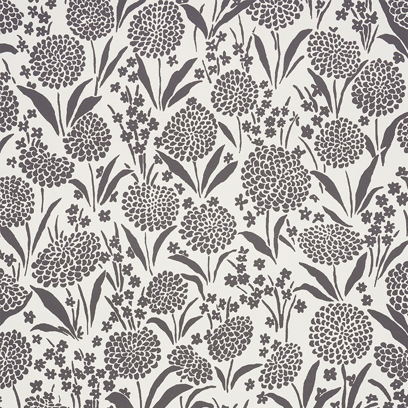 Schumacher | Chrysanthemum wallcovering - 5009553
