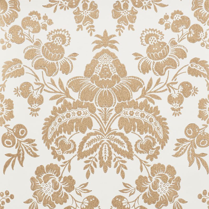 Schumacher | Simone Damask wallcovering - 5009610