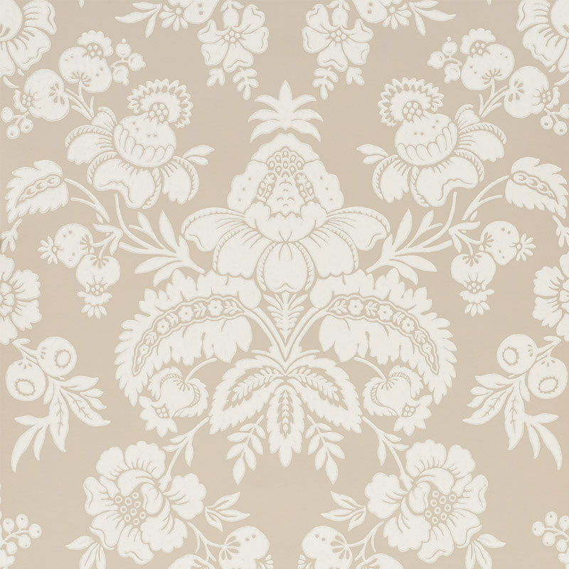 Schumacher | Simone Damask wallcovering - 5009612
