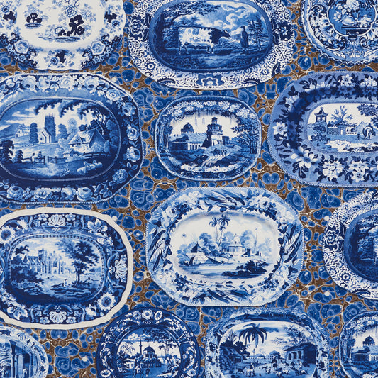 Schumacher | Plates & Platters wallcovering - 5010410