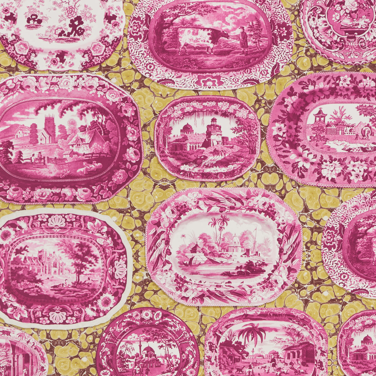 Schumacher | Plates & Platters wallcovering - 5010412