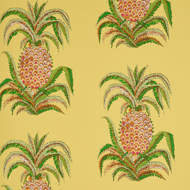 Schumacher | Pineapples wallcovering - 5010452