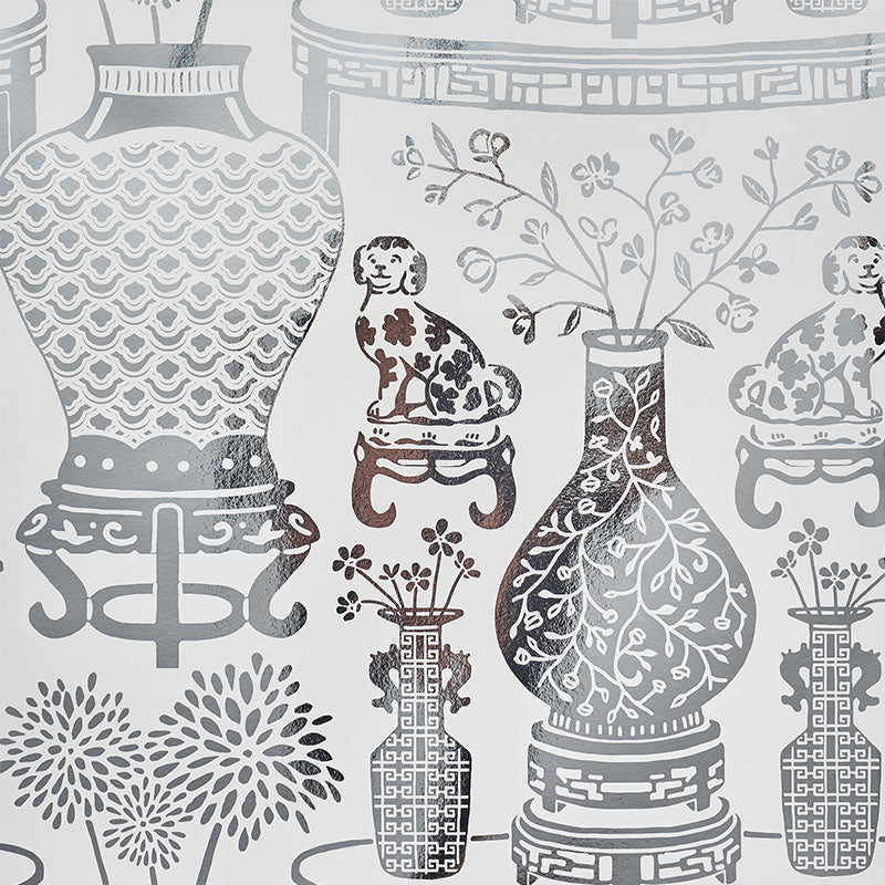Schumacher | Hellene Mylar wallcovering - 5010610
