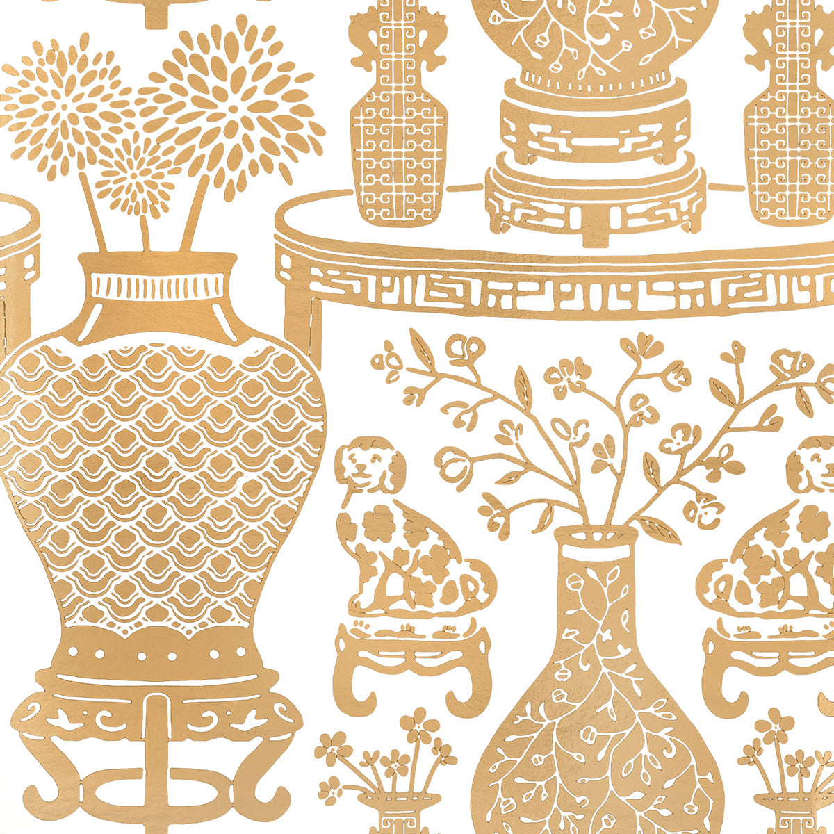 Schumacher | Hellene Mylar wallcovering - 5010611